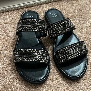 Target - A New Day Black Sandals